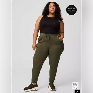 torrid Olive Green Cargo Joggers